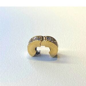 14k Pandora Shinning Elegance Diamond Charm